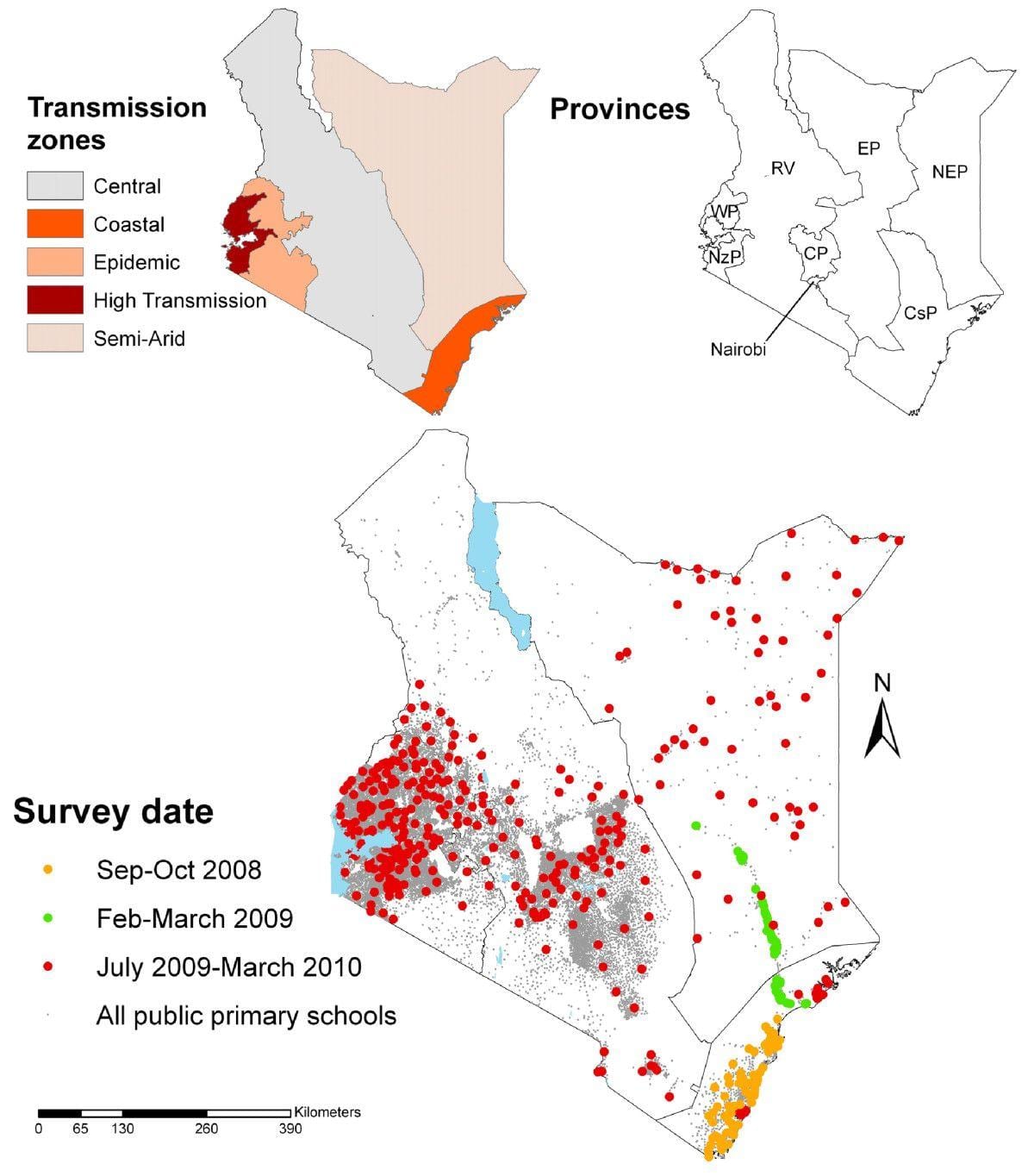 Quenia escola de investigación e cartografía