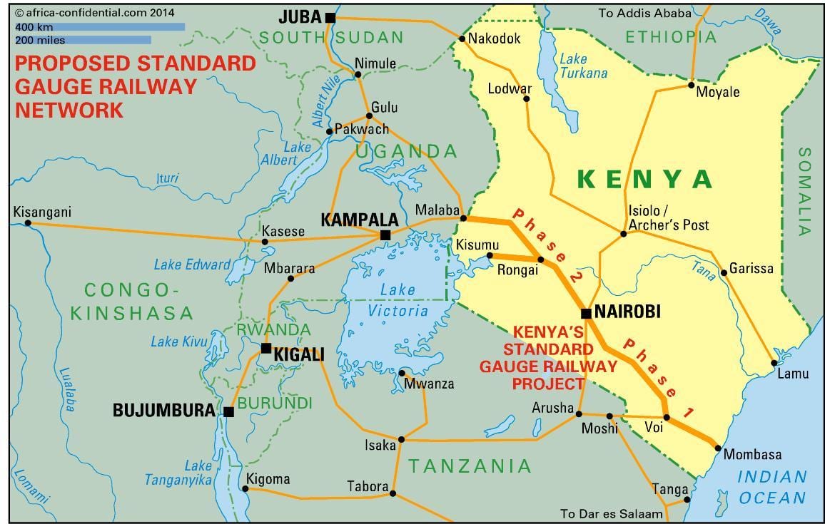 sgr mapa Quenia